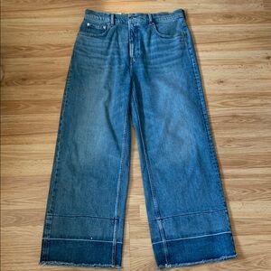 Everlane Women's Blue Wide-Leg Jeans 32 NEW